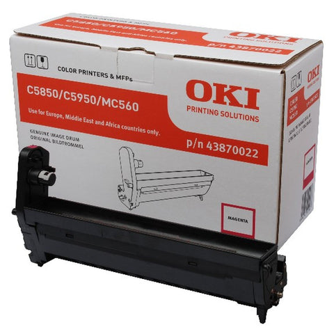 Printer drum OKI 43870022 Black Magenta Printer drum OKI 43870022 Black Magenta