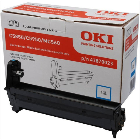 Toner OKI 43870023 Black Cyan Toner OKI 43870023 Black Cyan