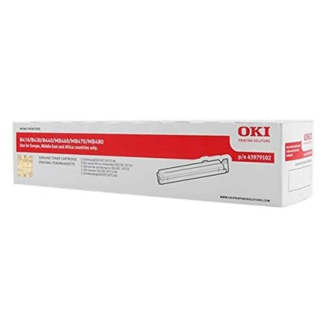 Original Toner OKI 43979102 Black Original Toner OKI 43979102 Black