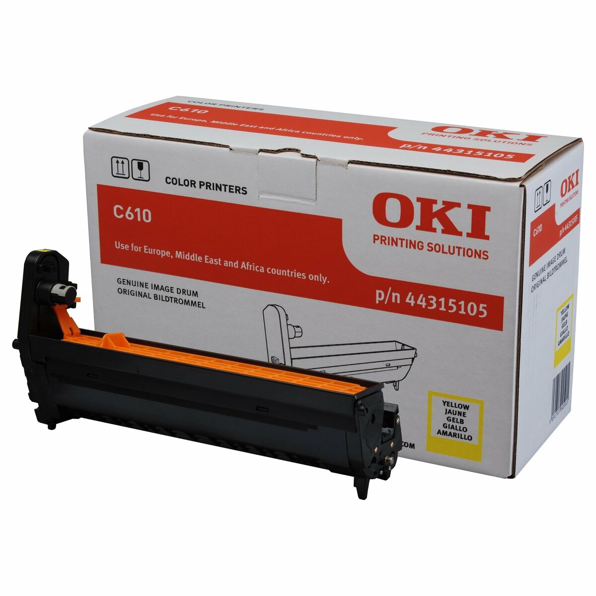 Printer drum OKI 44315105 Yellow Black Printer drum OKI 44315105 Yellow Black