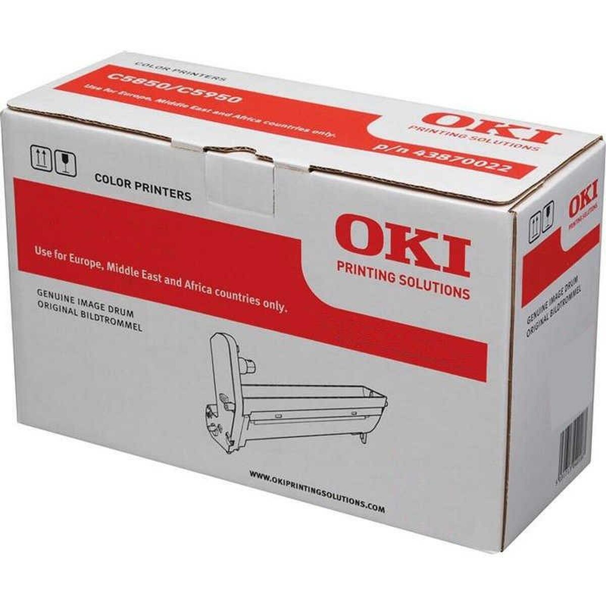 Printer drum OKI 01275104 Black Printer drum OKI 01275104 Black