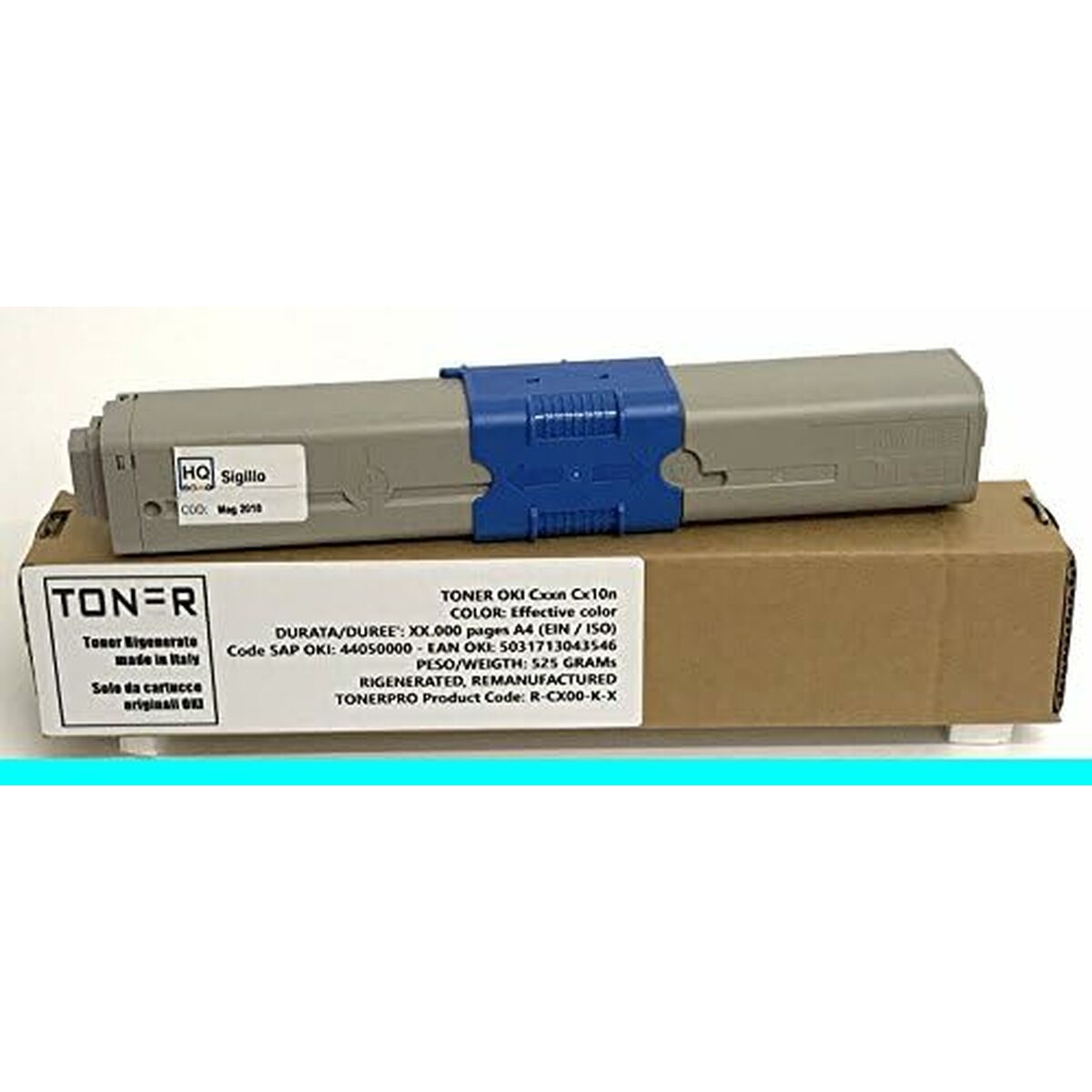 Original Toner OKI 44469742 Black Cyan Original Toner OKI 44469742 Black Cyan