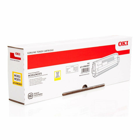 Original Toner OKI 45862837 Yellow Original Toner OKI 45862837 Yellow