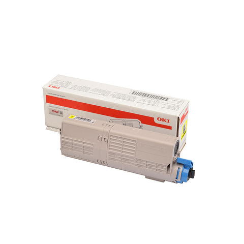 Original Toner OKI 46490605 Yellow Black Original Toner OKI 46490605 Yellow Black