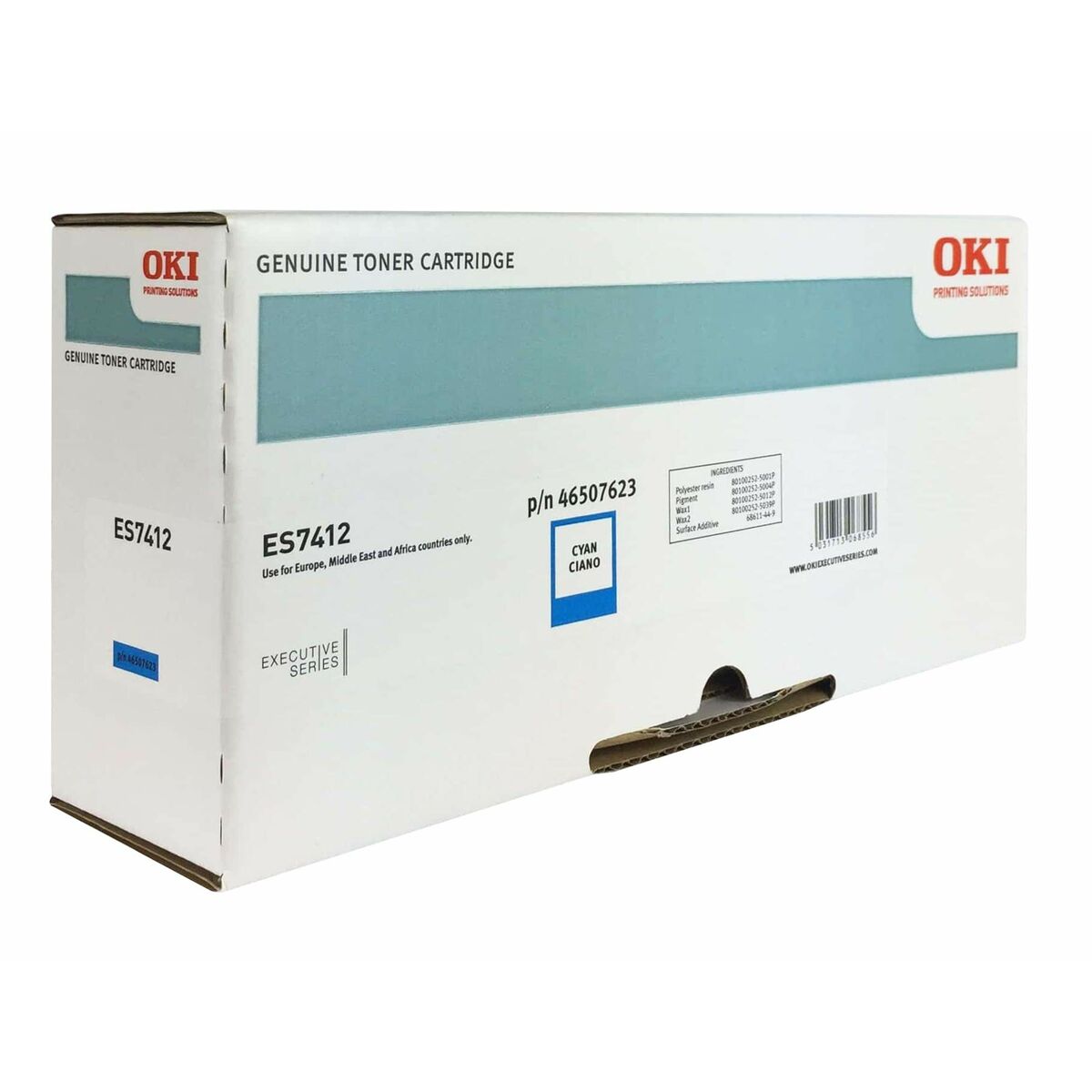 Original Toner OKI ES7412 Cyan (1 Unit) Original Toner OKI ES7412 Cyan (1 Unit)