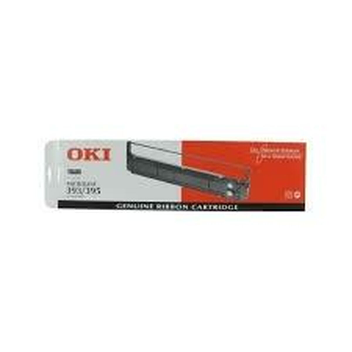 Original Dot Matrix Tape OKI ML-393/395 Black Nylon Original Dot Matrix Tape OKI ML-393/395 Black Nylon