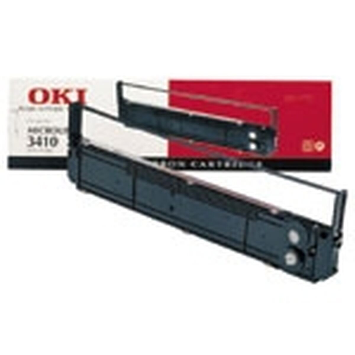 Laminated Tape for Labelling Machines OKI ML-3410 Black Laminated Tape for Labelling Machines OKI ML-3410 Black