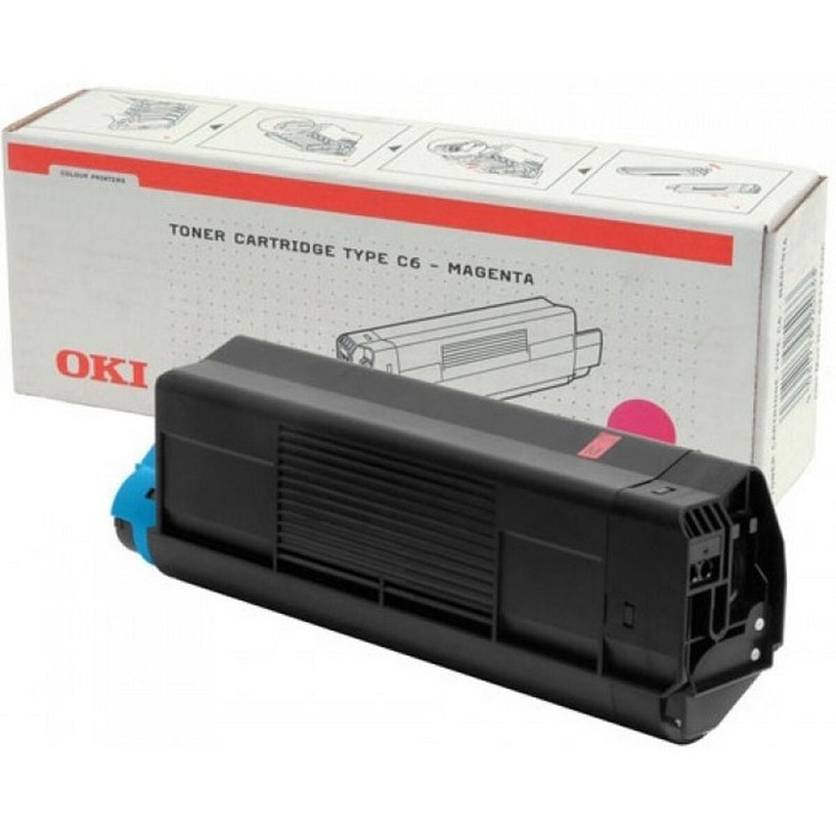 Original Toner OKI 42127406 Magenta Original Toner OKI 42127406 Magenta