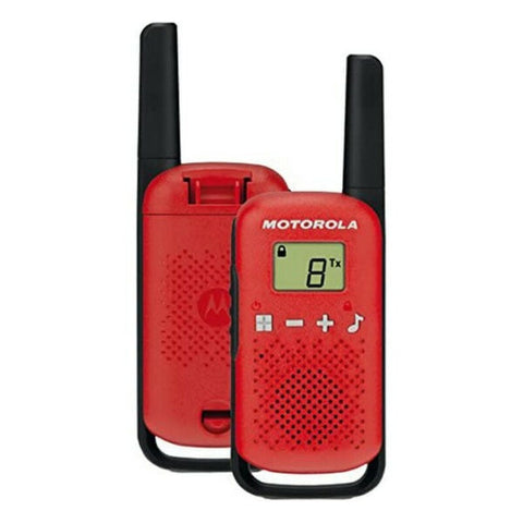 Walkie-Talkie Motorola T42 RED 1,3" LCD 4 km Walkie-Talkie Motorola T42 RED 1,3" LCD 4 km