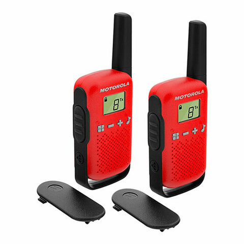 Walkie-Talkie Motorola T42 RED 1,3" LCD 4 km Walkie-Talkie Motorola T42 RED 1,3" LCD 4 km