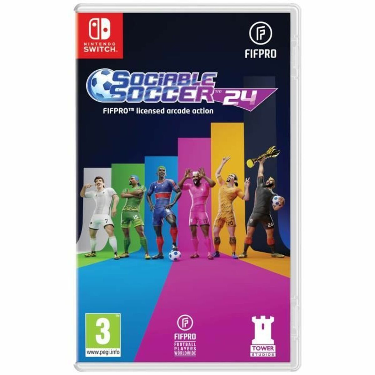 Video game for Switch Just For Games Sociable Soccer 24 (FR) Video game for Switch Just For Games Sociable Soccer 24 (FR)