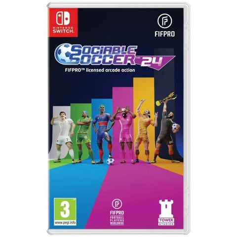 Video game for Switch Just For Games Sociable Soccer 24 (FR) Video game for Switch Just For Games Sociable Soccer 24 (FR)