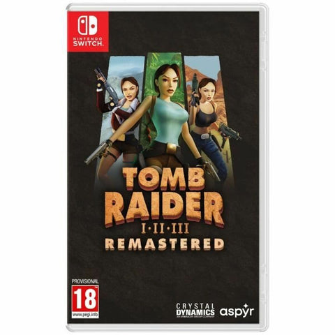 Video game for Switch Just For Games Tomb Raider I-III Remastered Starring Lara Croft Video game for Switch Just For Games Tomb Raider I-III Remastered Starring Lara Croft