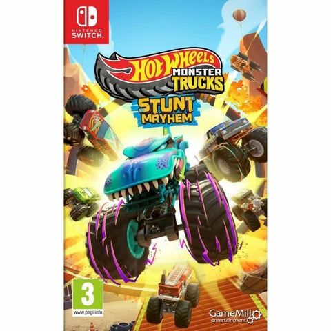 Video game for Switch Just For Games Hot Wheels Monster Trucks Stunt Mayhem Video game for Switch Just For Games Hot Wheels Monster Trucks Stunt Mayhem