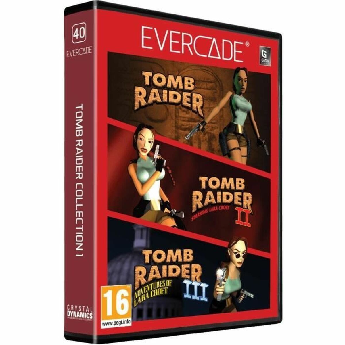 Data Cartridge Just For Games Evercade Tomb Raider Collection 1 Data Cartridge Just For Games Evercade Tomb Raider Collection 1