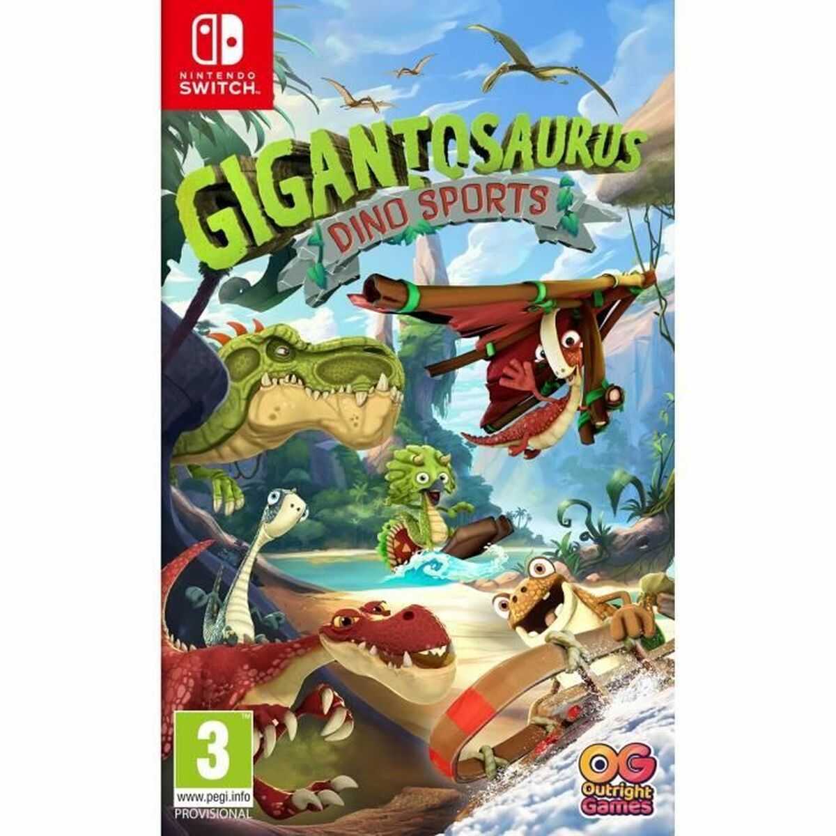 Video game for Switch Just For Games Gigantosaurio Video game for Switch Just For Games Gigantosaurio