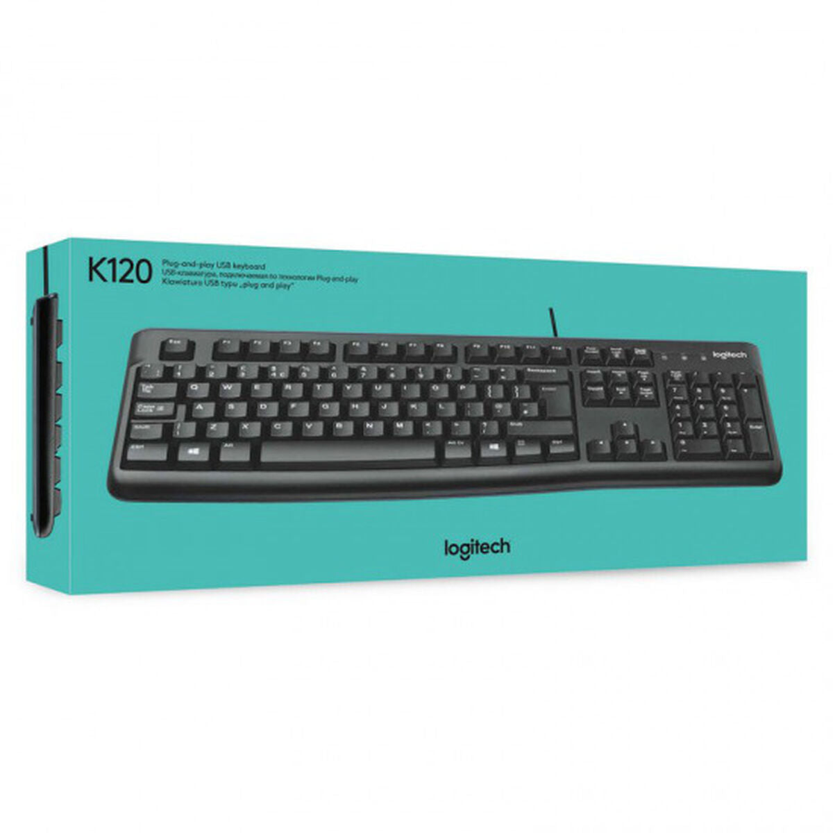 Keyboard Logitech K120 Black Keyboard Logitech K120 Black