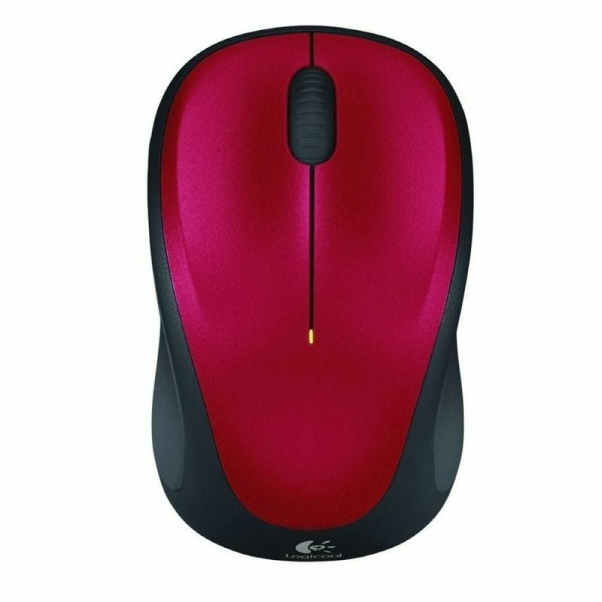 Wireless Mouse Logitech 910-002496 Red Black/Red Wireless Mouse Logitech 910-002496 Red Black/Red