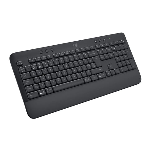 Keyboard Logitech 920-010918 Graphite Spanish Qwerty QWERTY Keyboard Logitech 920-010918 Graphite Spanish Qwerty QWERTY