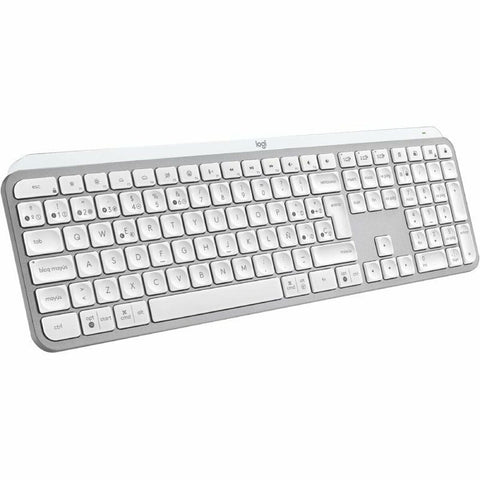 Wireless Keyboard Logitech MX Keys S Grey Spanish Qwerty Wireless Keyboard Logitech MX Keys S Grey Spanish Qwerty