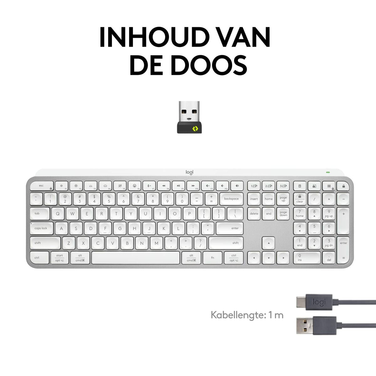 Keyboard Logitech 920-011588 Spanish Qwerty QWERTY Qwerty US Keyboard Logitech 920-011588 Spanish Qwerty QWERTY Qwerty US