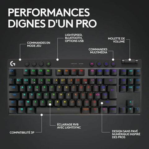 Keyboard Logitech 920-012131 Black Keyboard Logitech 920-012131 Black