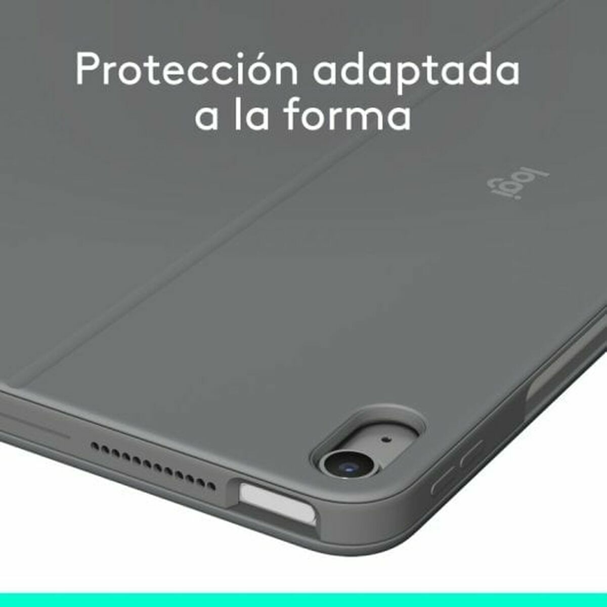 Tablet cover Logitech 920-012614 Grey Spanish Qwerty Tablet cover Logitech 920-012614 Grey Spanish Qwerty