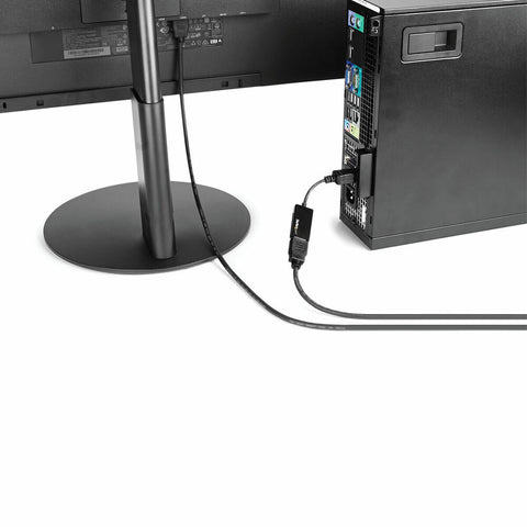 DisplayPort to HDMI Adapter Startech DP2HD4K60S Black DisplayPort to HDMI Adapter Startech DP2HD4K60S Black
