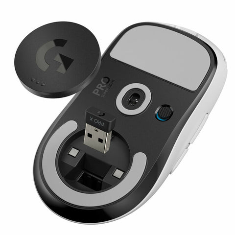 Mouse Logitech Pro x Superlight 25600 dpi White Gaming Mouse Logitech Pro x Superlight 25600 dpi White Gaming