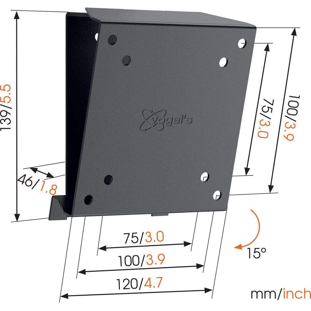 TV Mount Vogel's MA1010 17" 26" 30 Kg TV Mount Vogel's MA1010 17" 26" 30 Kg