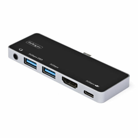 Dockstation Startech DKT30ICHPD Silver 4K Ultra HD Dockstation Startech DKT30ICHPD Silver 4K Ultra HD