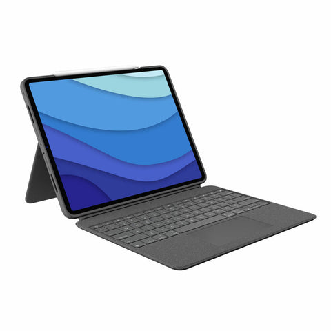 Keyboard Logitech 920-010211 Grey Spanish Spanish Qwerty QWERTY Keyboard Logitech 920-010211 Grey Spanish Spanish Qwerty QWERTY