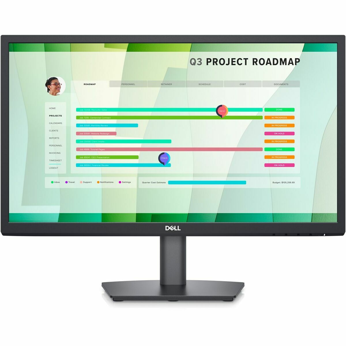 Monitor Dell DELL-E2223HN Full HD 21,4" Monitor Dell DELL-E2223HN Full HD 21,4"