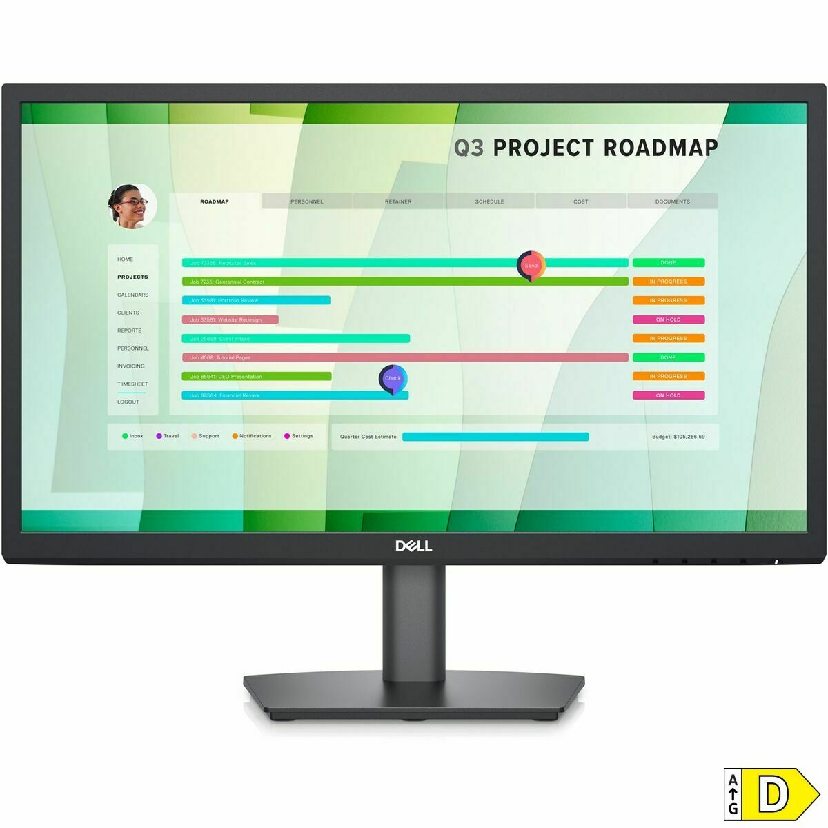 Monitor Dell DELL-E2223HN Full HD 21,4" Monitor Dell DELL-E2223HN Full HD 21,4"
