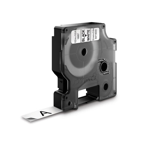 Laminated Tape Dymo S0718040 Black/White Laminated Tape Dymo S0718040 Black/White