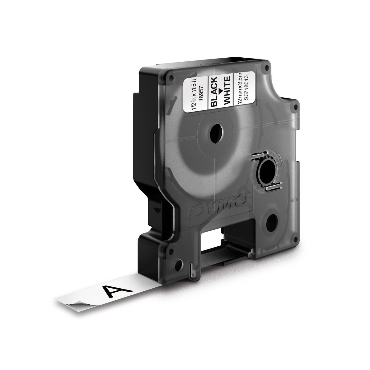 Laminated Tape Dymo S0718040 Black/White Laminated Tape Dymo S0718040 Black/White