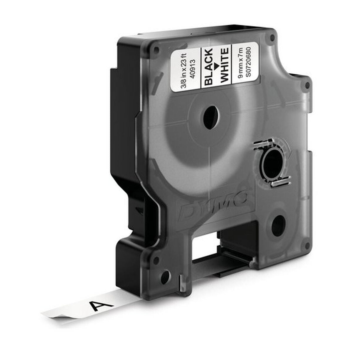 Laminated Tape Dymo S0720680 Black Black/White Laminated Tape Dymo S0720680 Black Black/White