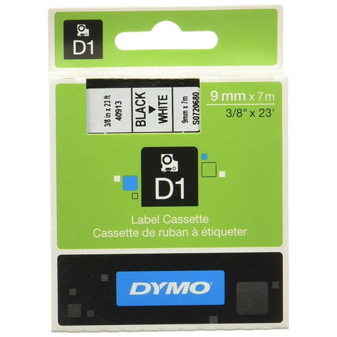 Laminated Tape for Labelling Machines Dymo D1 41913 9 mm LabelManager™ White Black (5 Units) Laminated Tape for Labelling Machines Dymo D1 41913 9 mm LabelManager™ White Black (5 Units)