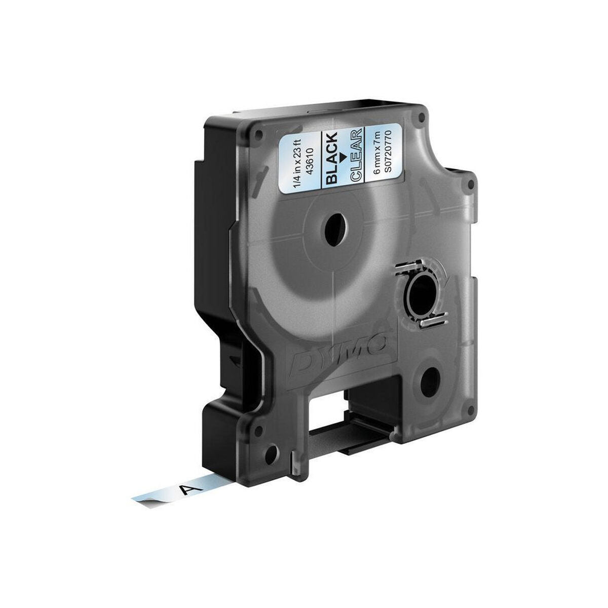 Laminated Tape for Labelling Machines Dymo Black Laminated Tape for Labelling Machines Dymo Black