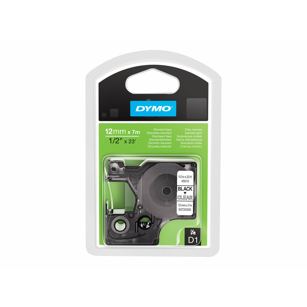 Original Dot Matrix Tape Dymo S0720500 Black/White Original Dot Matrix Tape Dymo S0720500 Black/White