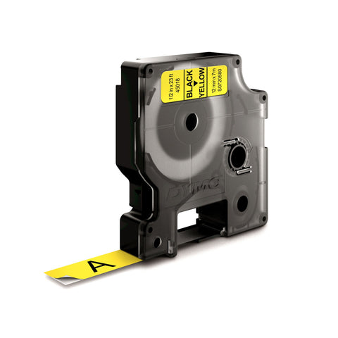 Adhesive labels Dymo S0720580 Black/Yellow Adhesive labels Dymo S0720580 Black/Yellow