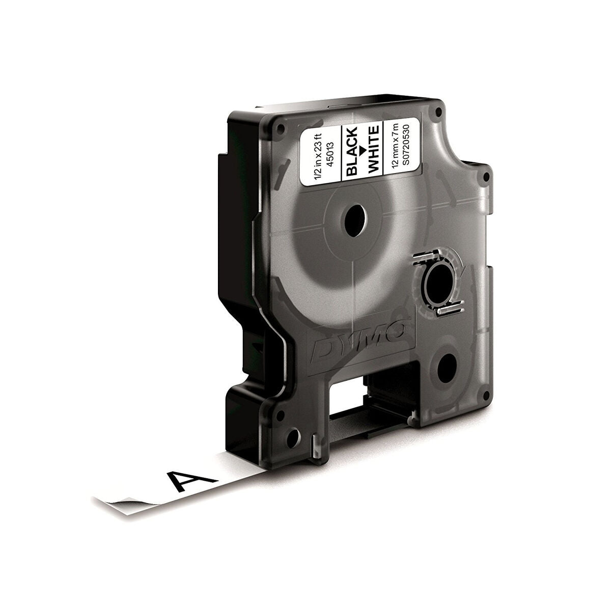 Laminated Tape for Labelling Machines Dymo D1 45013 12 mm LabelManager™ White Black (5 Units) Laminated Tape for Labelling Machines Dymo D1 45013 12 mm LabelManager™ White Black (5 Units)
