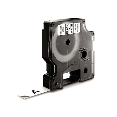Laminated Tape for Labelling Machines Dymo D1 45013 12 mm LabelManager™ White Black (5 Units) Laminated Tape for Labelling Machines Dymo D1 45013 12 mm LabelManager™ White Black (5 Units)