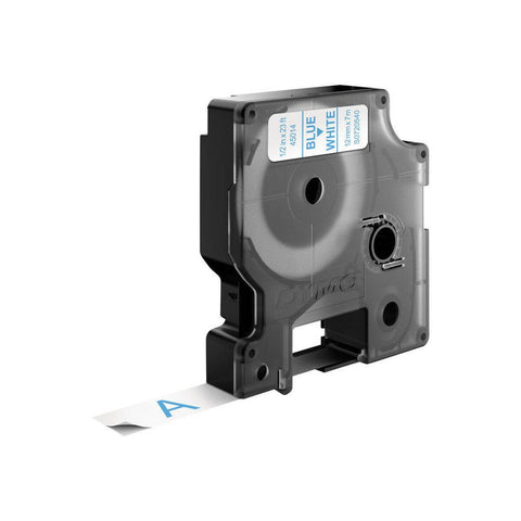 Laminated Tape for Labelling Machines Dymo D1 45014 12 mm LabelManager™ White Blue Black (5 Units) Laminated Tape for Labelling Machines Dymo D1 45014 12 mm LabelManager™ White Blue Black (5 Units)