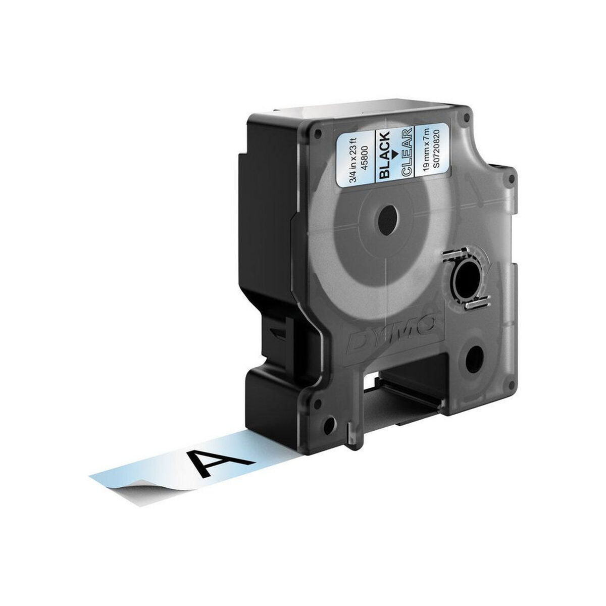 Laminated Tape for Labelling Machines Dymo D1 45800 LabelManager™ Black Transparent (5 Units) Laminated Tape for Labelling Machines Dymo D1 45800 LabelManager™ Black Transparent (5 Units)