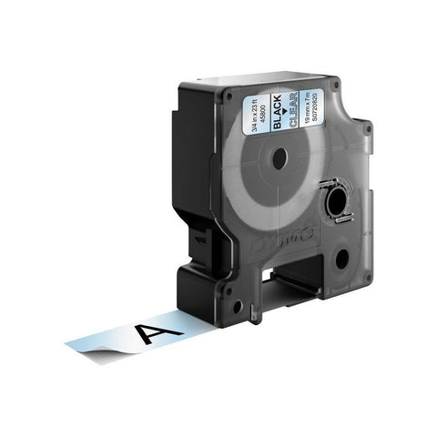 Laminated Tape for Labelling Machines Dymo D1 45800 LabelManager™ Black Transparent (5 Units) Laminated Tape for Labelling Machines Dymo D1 45800 LabelManager™ Black Transparent (5 Units)