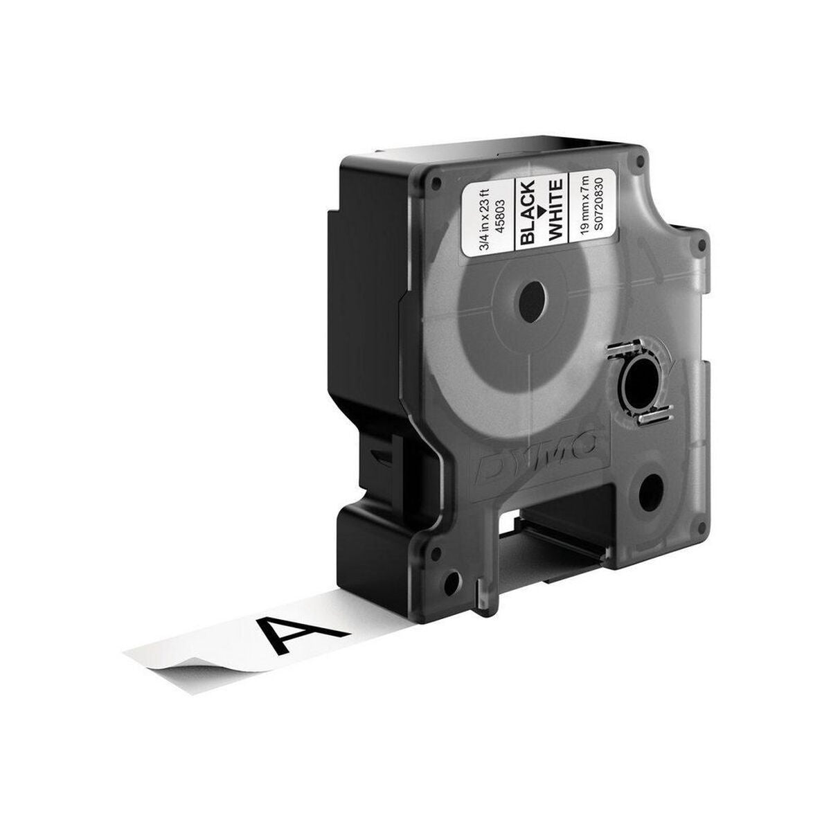 Laminated Tape for Labelling Machines Dymo D1 45803 LabelManager™ White Black (5 Units) Laminated Tape for Labelling Machines Dymo D1 45803 LabelManager™ White Black (5 Units)