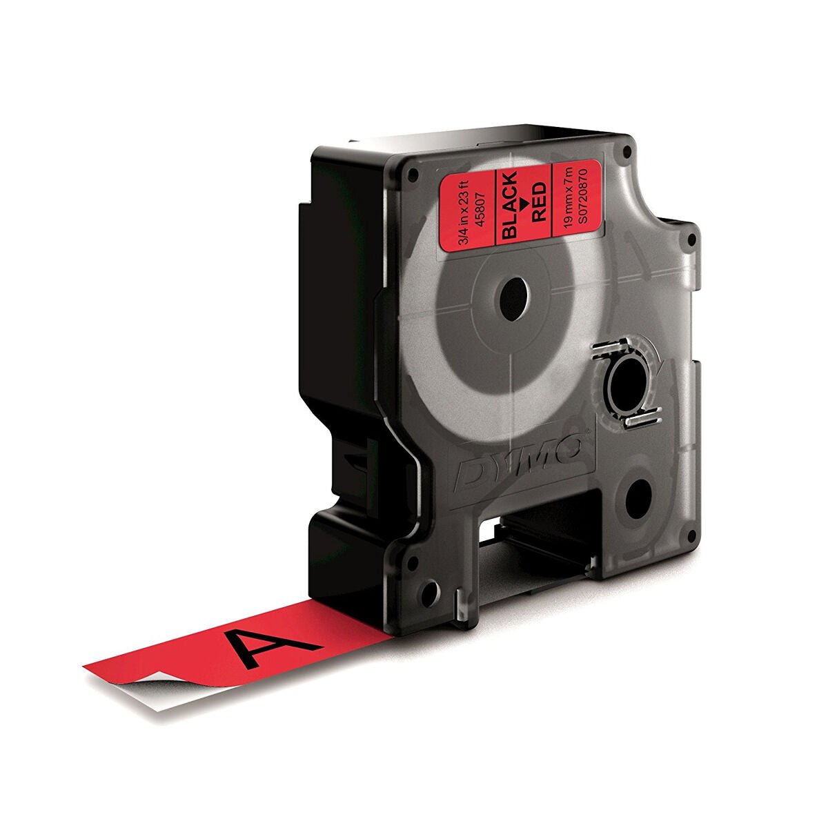 Laminated Tape for Labelling Machines Dymo D1 45807 LabelManager™ Black Red (5 Units) Laminated Tape for Labelling Machines Dymo D1 45807 LabelManager™ Black Red (5 Units)