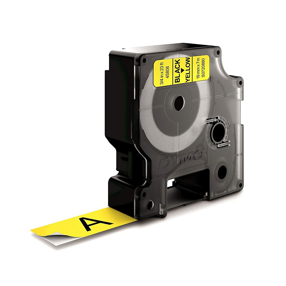 Laminated Tape for Labelling Machines Dymo D1-19 45808 LabelManager™ Black Yellow (5 Units) Laminated Tape for Labelling Machines Dymo D1-19 45808 LabelManager™ Black Yellow (5 Units)