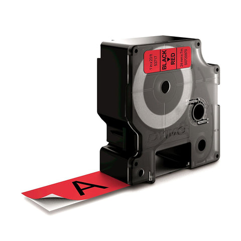 Laminated Tape for Labelling Machines Dymo D1 53717 24 mm LabelManager™ Red Black (5 Units) Laminated Tape for Labelling Machines Dymo D1 53717 24 mm LabelManager™ Red Black (5 Units)
